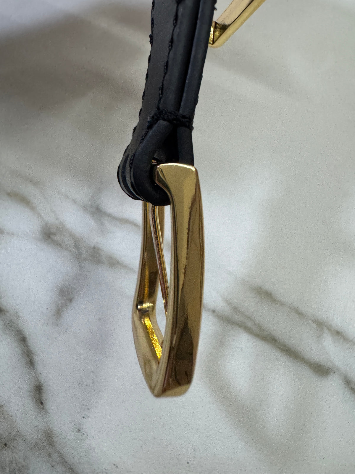CELINE Belt 凱旋門吊飾皮帶