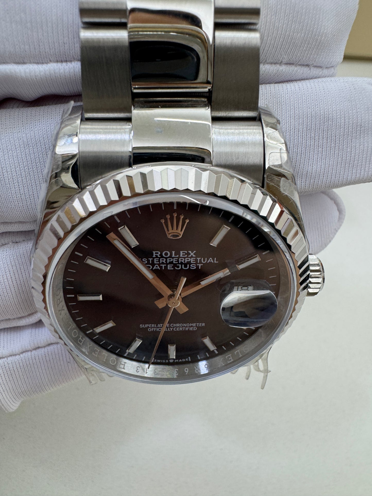 ROLEX Datejust 36mm 太陽圈藍盤 M126234