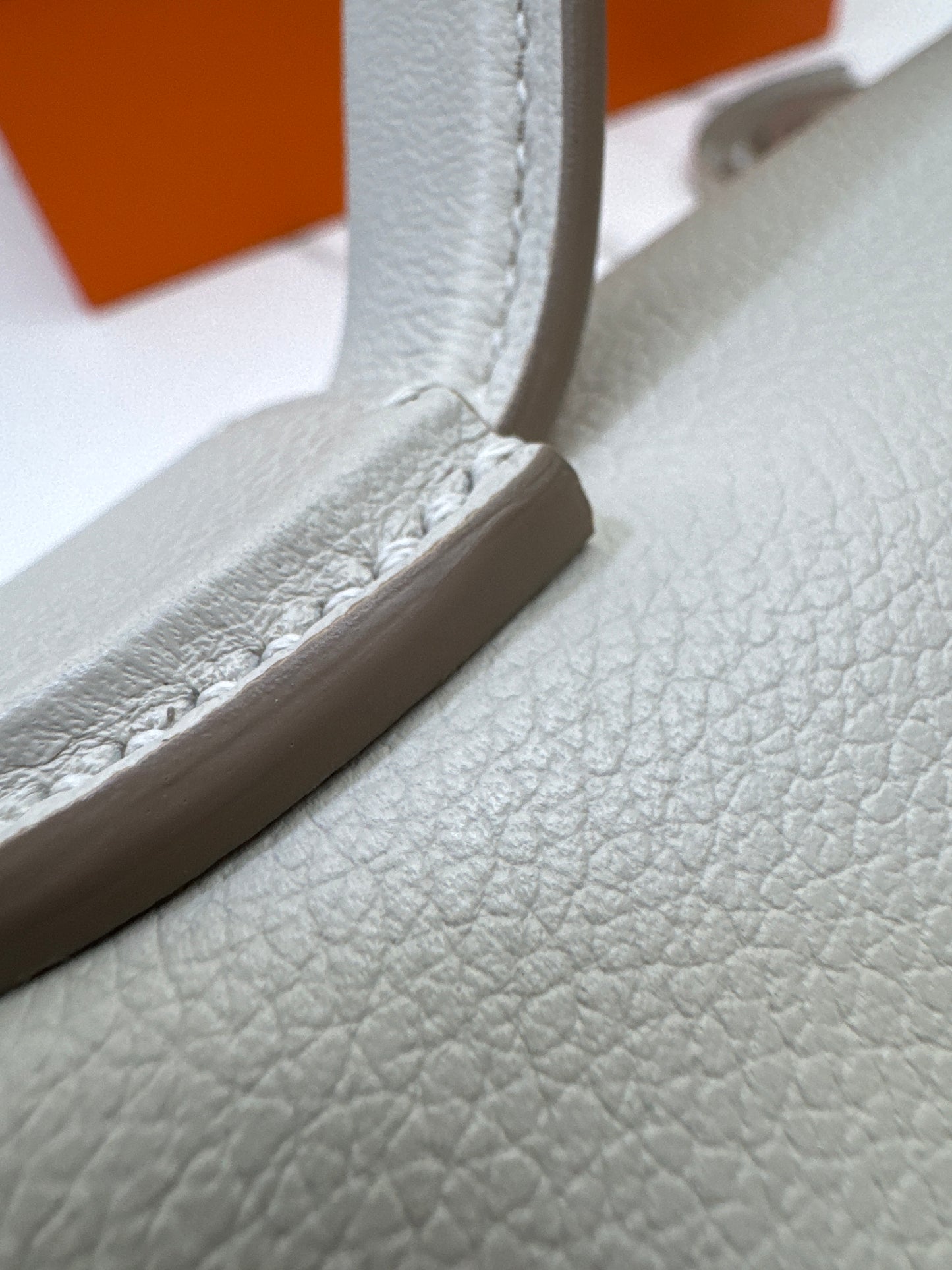 HERMES Mini 2424 冰川白金扣 Evercolor