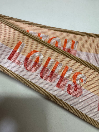 LV Speedy 20 粉橙色肩帶