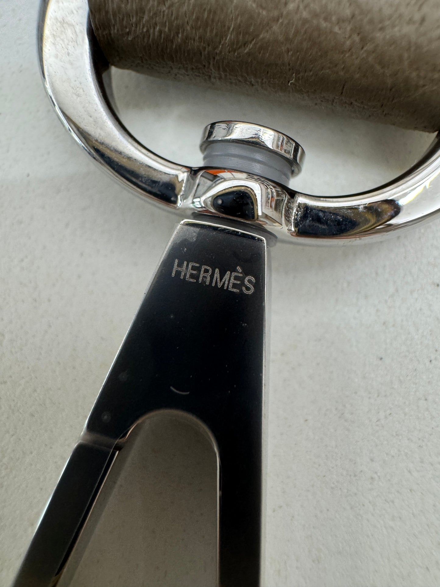 HERMES Evelyne 23 大象灰銀扣 Etoupe TC PHW