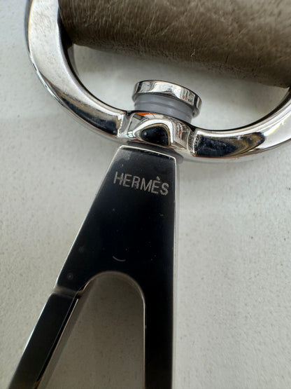 HERMES Evelyne 23 大象灰銀扣 Etoupe TC PHW