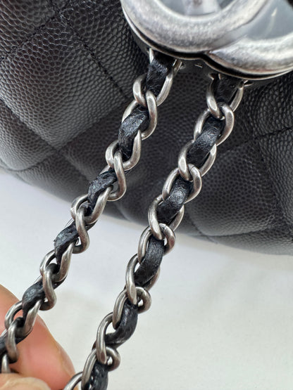 CHANEL Mini 25Bag 黑銀