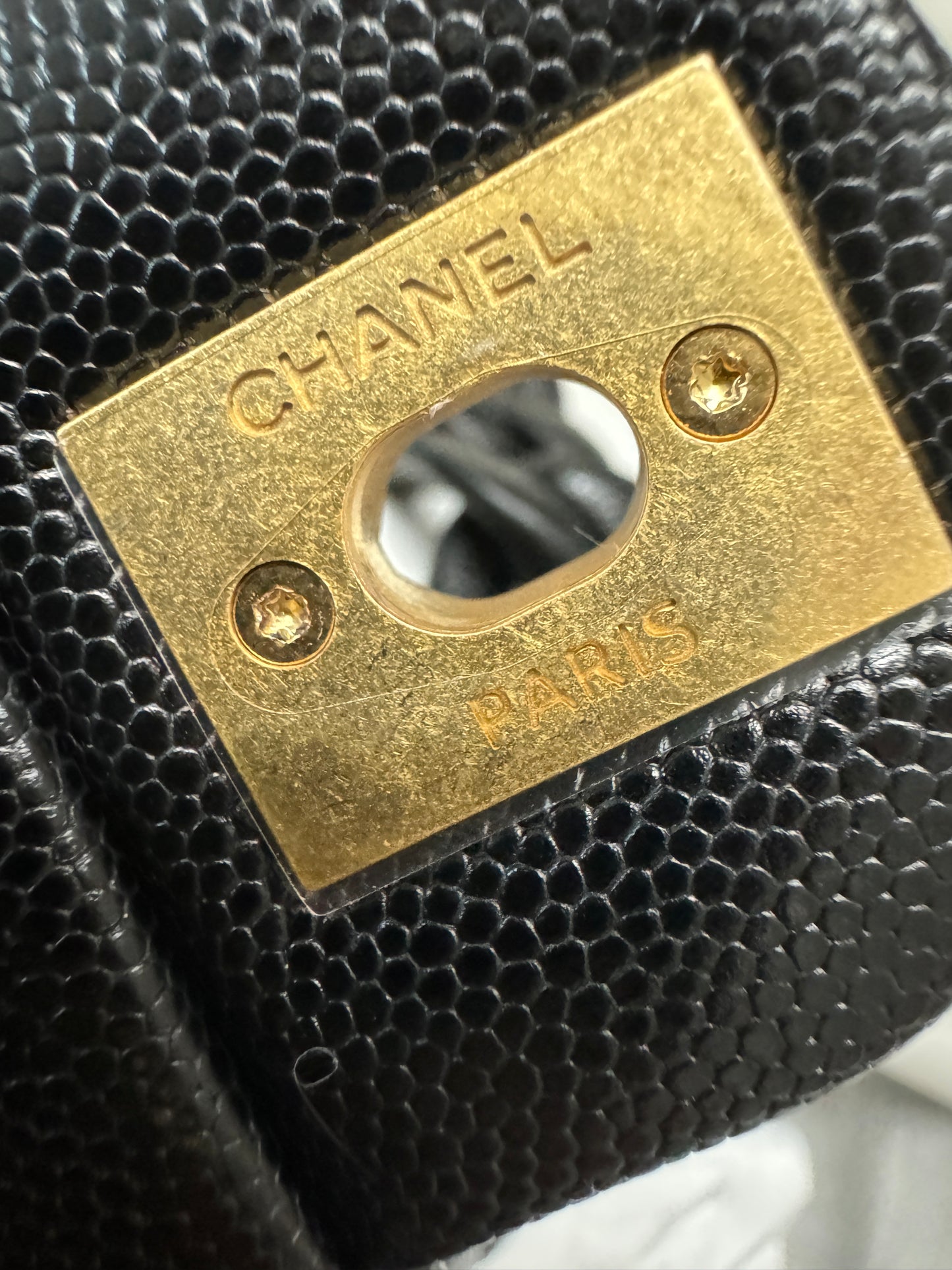 CHANEL 24P粗皮鏈hobo Jennie同款