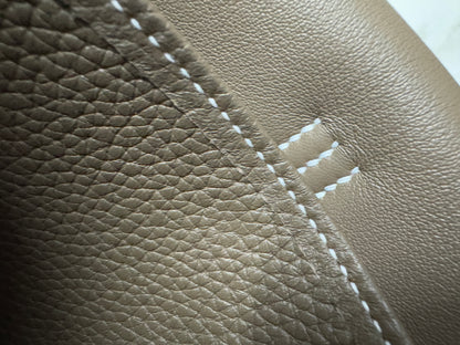 HERMES Halzan 25 大象灰金扣