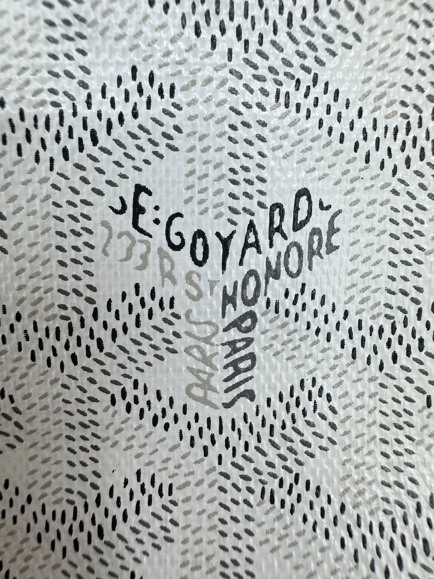 GOYARD Mini Boheme Hobo 白色