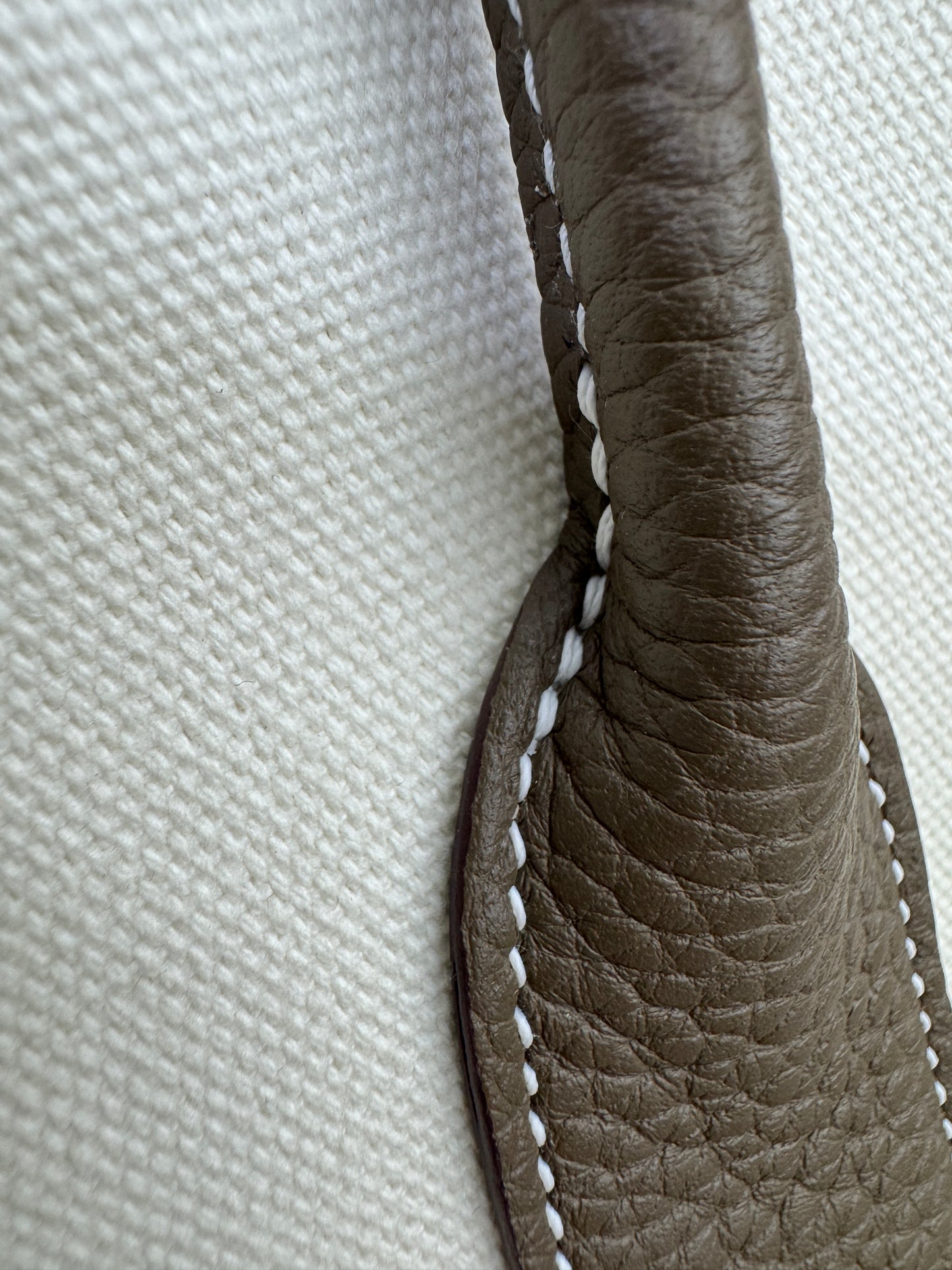 HERMES Garden Party 36 大象灰Negonda拼帆布