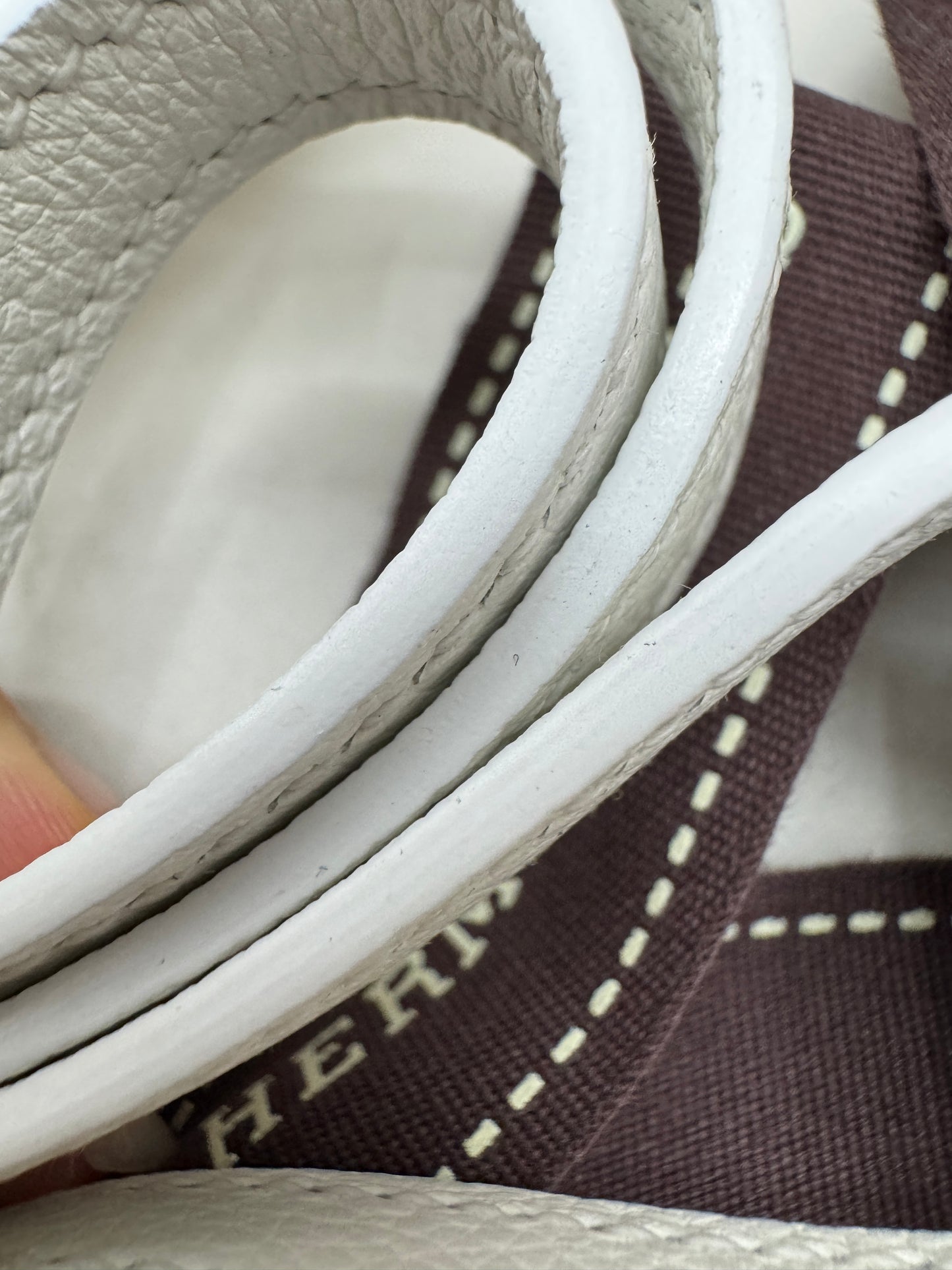 HERMES Mini Constance 新白色 銀扣 Evercolor 0U New White PHW