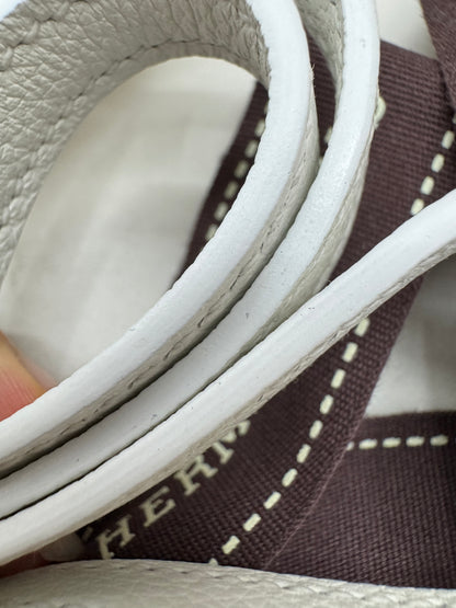 HERMES Mini Constance 新白色 銀扣 Evercolor 0U New White PHW