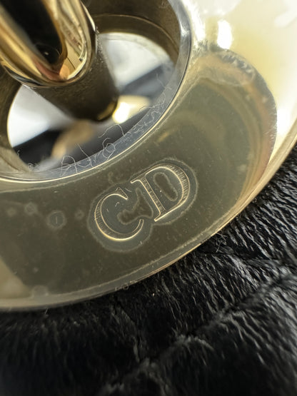 DIOR Mini Lady Dior 黑色羊皮