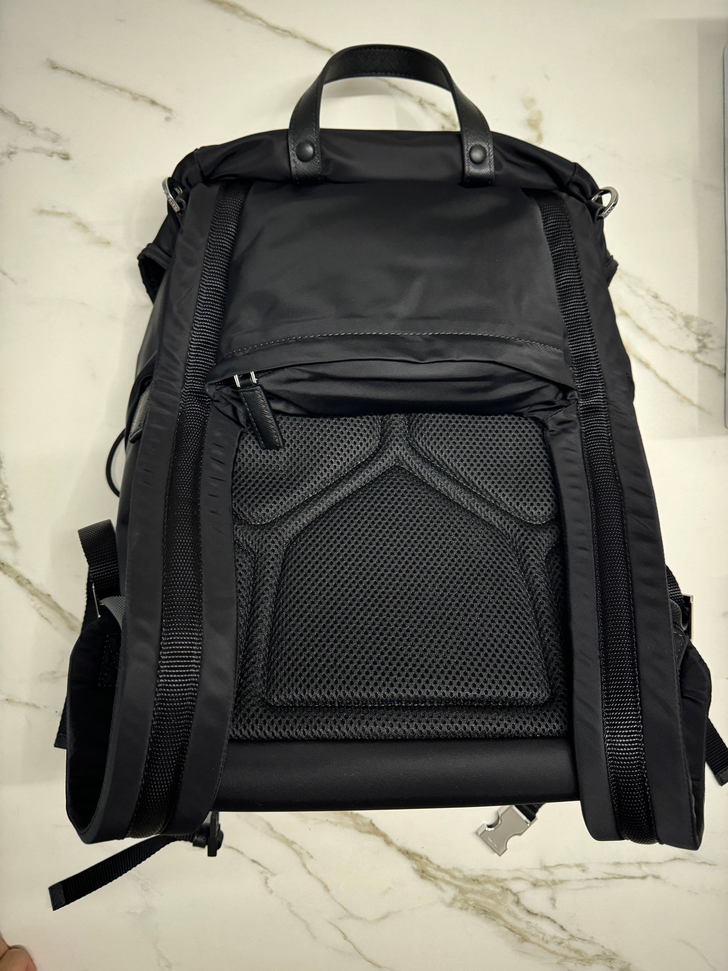 PRADA 連帽Backpack