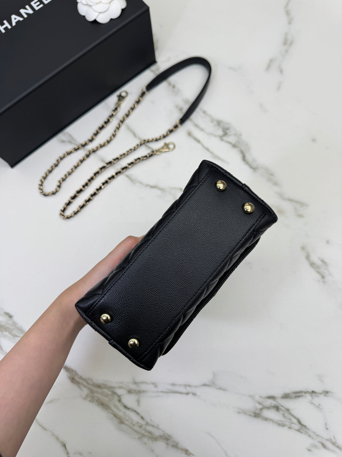 CHANEL Mini Coco Handle 黑色