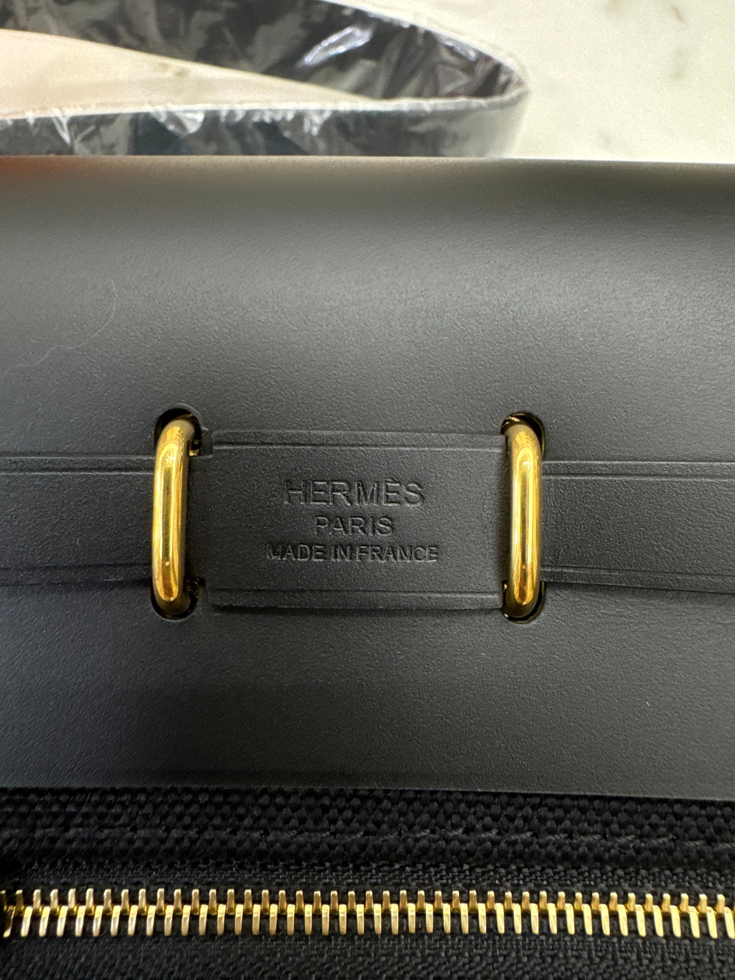HERMES Mini Herbag 黑金