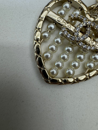 CHANEL 迷你CF包掛 黑色