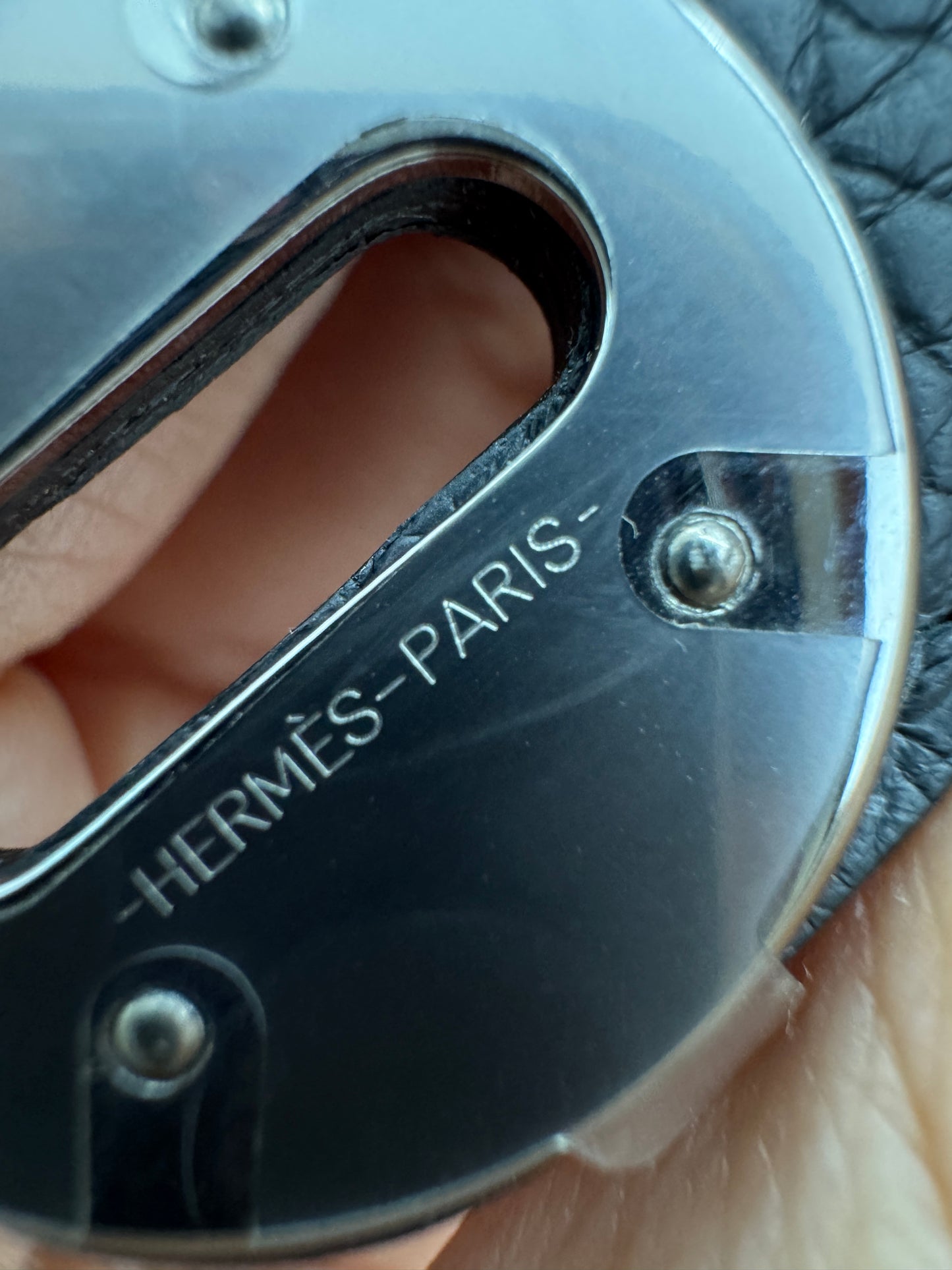 HERMES Lindy 30 石墨灰銀扣 TC 88 Graphite PHW