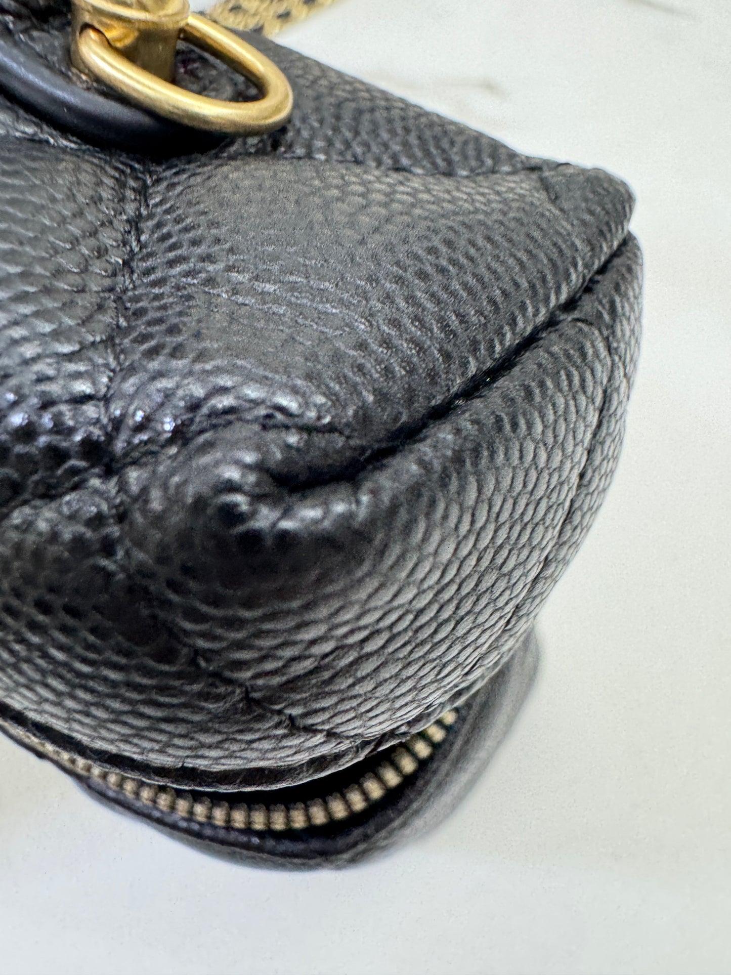 CHANEL 25P 拉絲金扣 LP盒子包