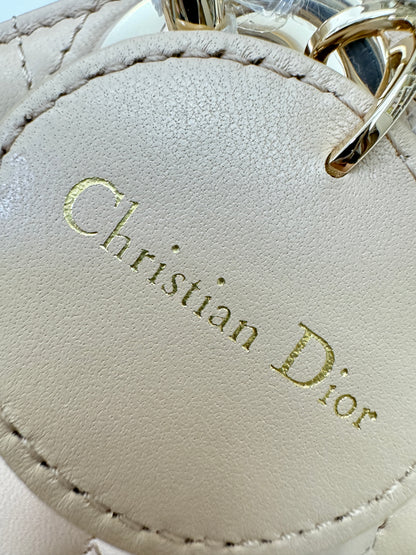 DIOR D-Joy Small 胭脂米 Powder Beige￼