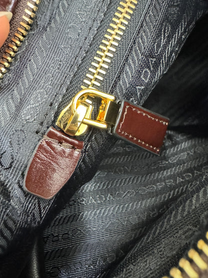 PRADA Bonnie XL Dark Brown (Lux Soft)