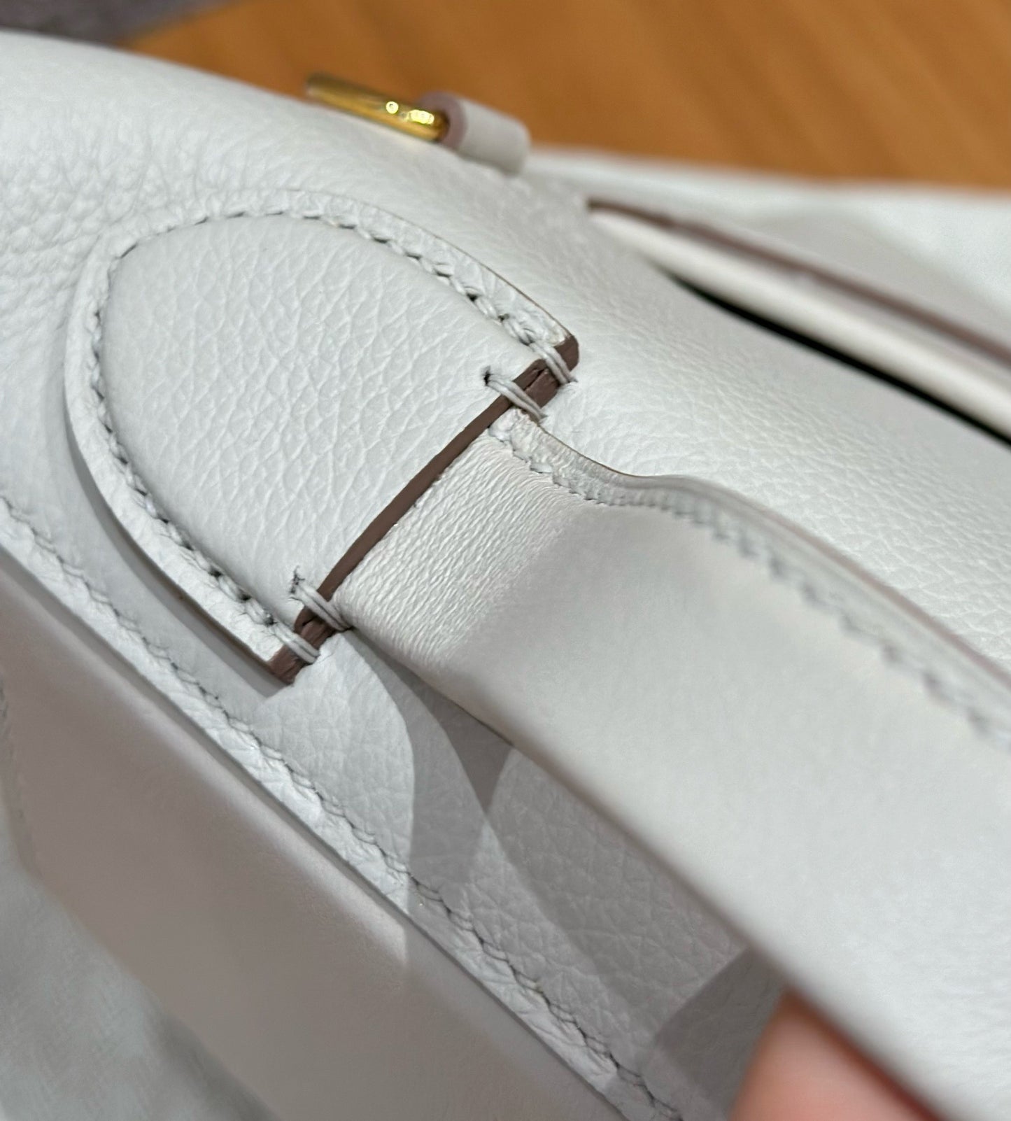 HERMES 2424 冰川白金扣 evercolor