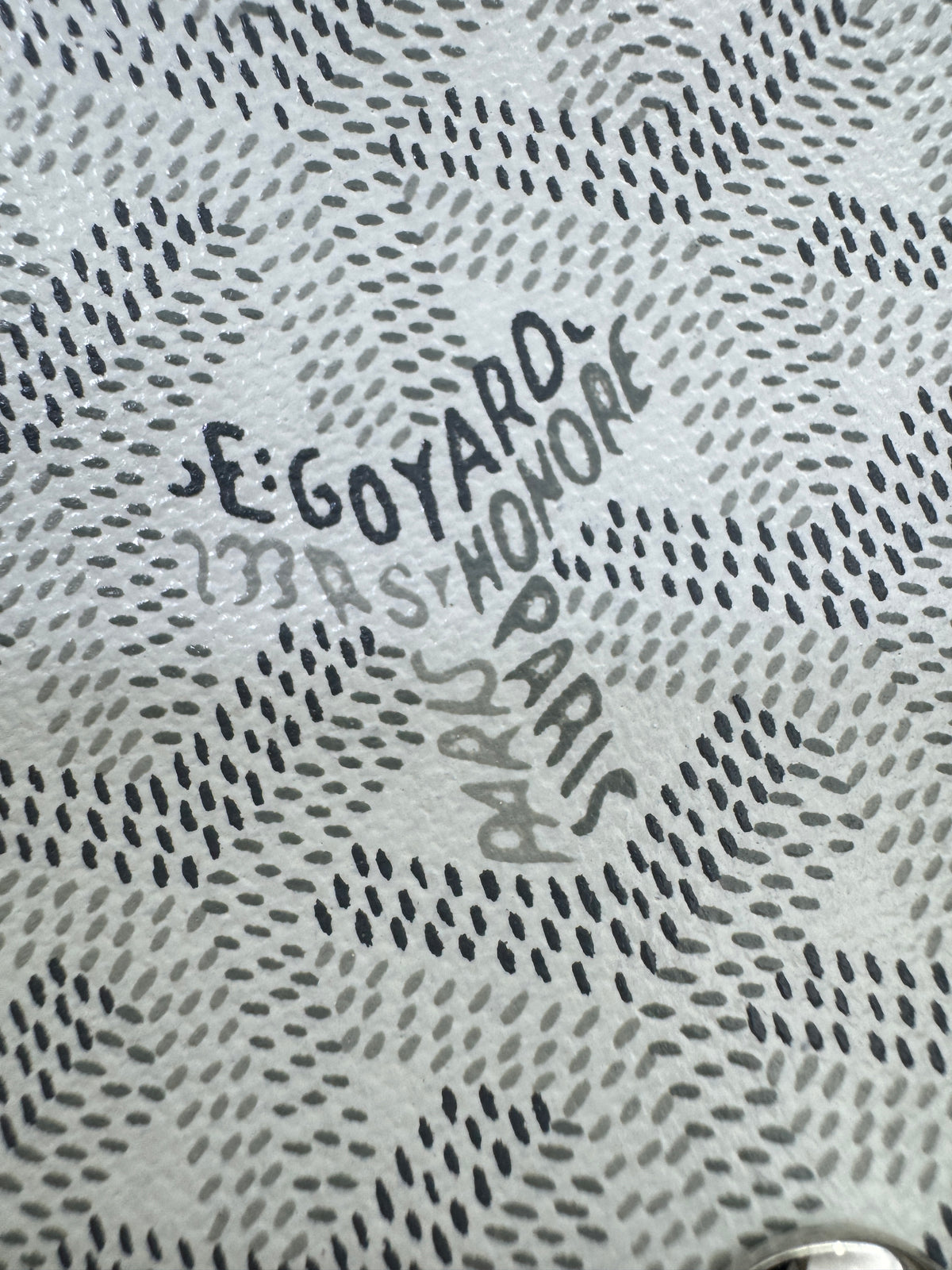 GOYARD Plumet 白色