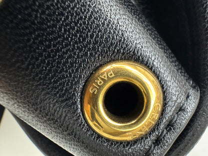 CELINE Soft Triomphe Half Moon 黑色