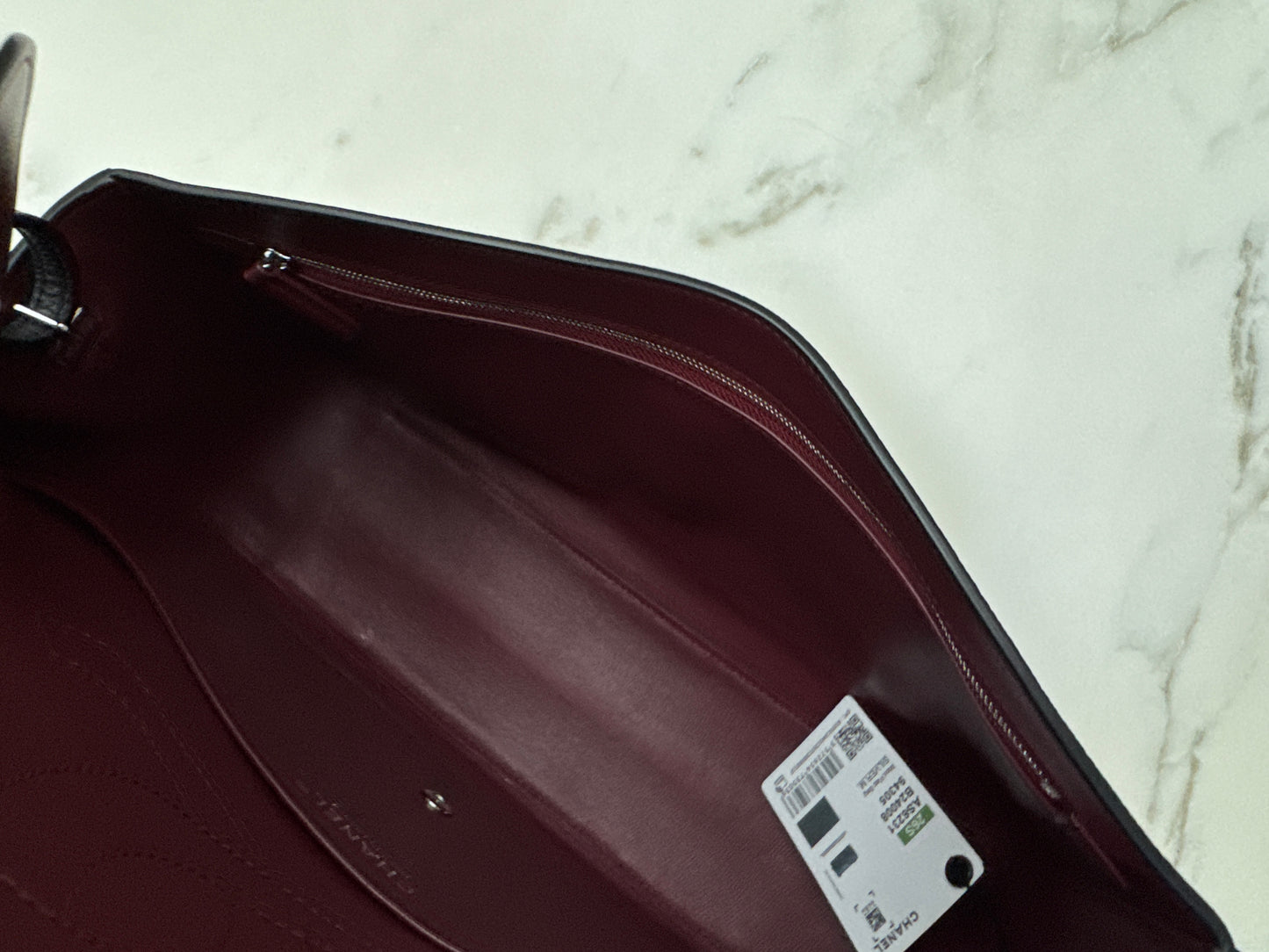 CHANEL 26S Maxi Flap Bag 黑銀小號（32cm)
