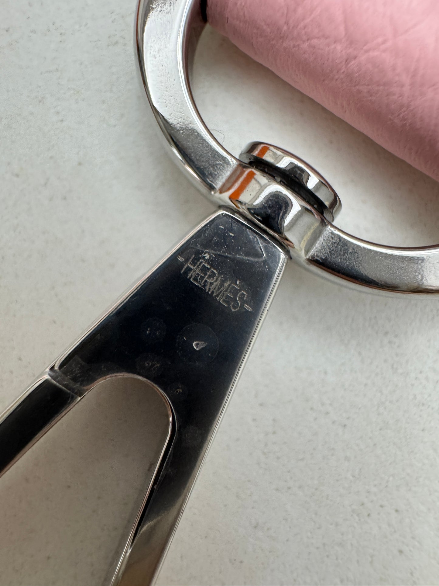 HERMES Evelyne 23 櫻花粉銀扣 3Q Rose Sakura PHW