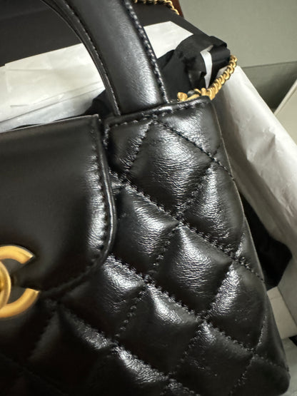 CHANEL 23K Kelly Nano Black