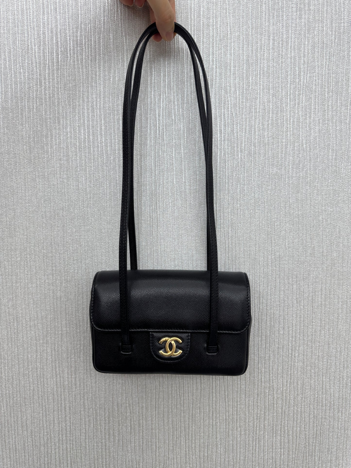 CHANEL Mini Preppy Coco Black