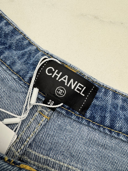 CHANEL 25M Coco Beach 牛仔短褲