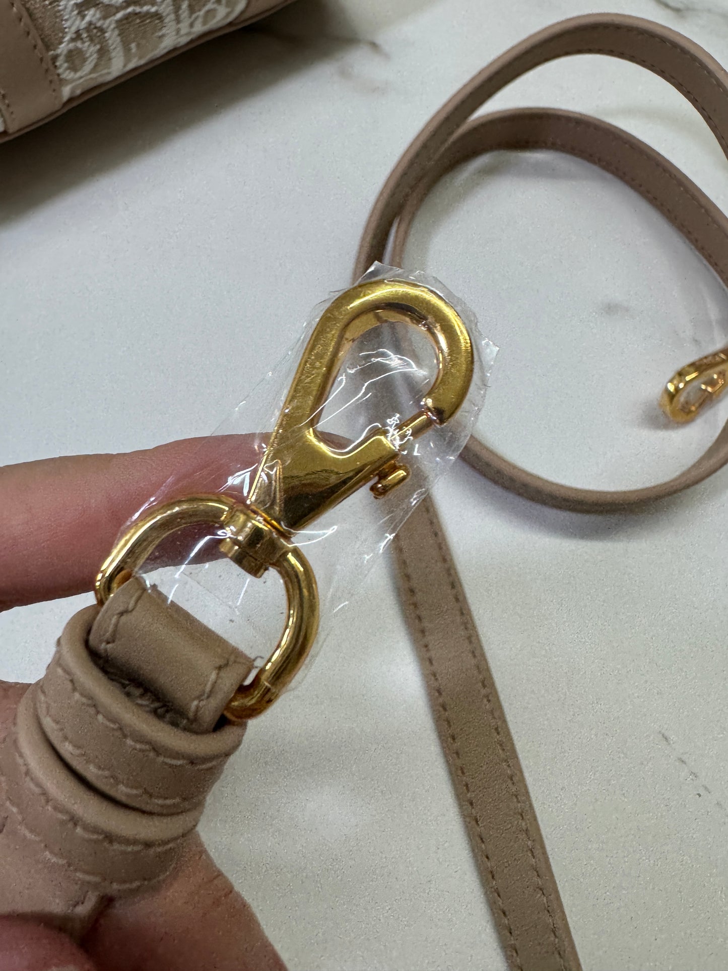 DIOR Groove Mini 奶茶色老花