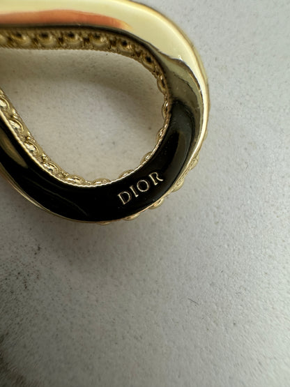DIOR 蝴蝶結珍珠項鏈