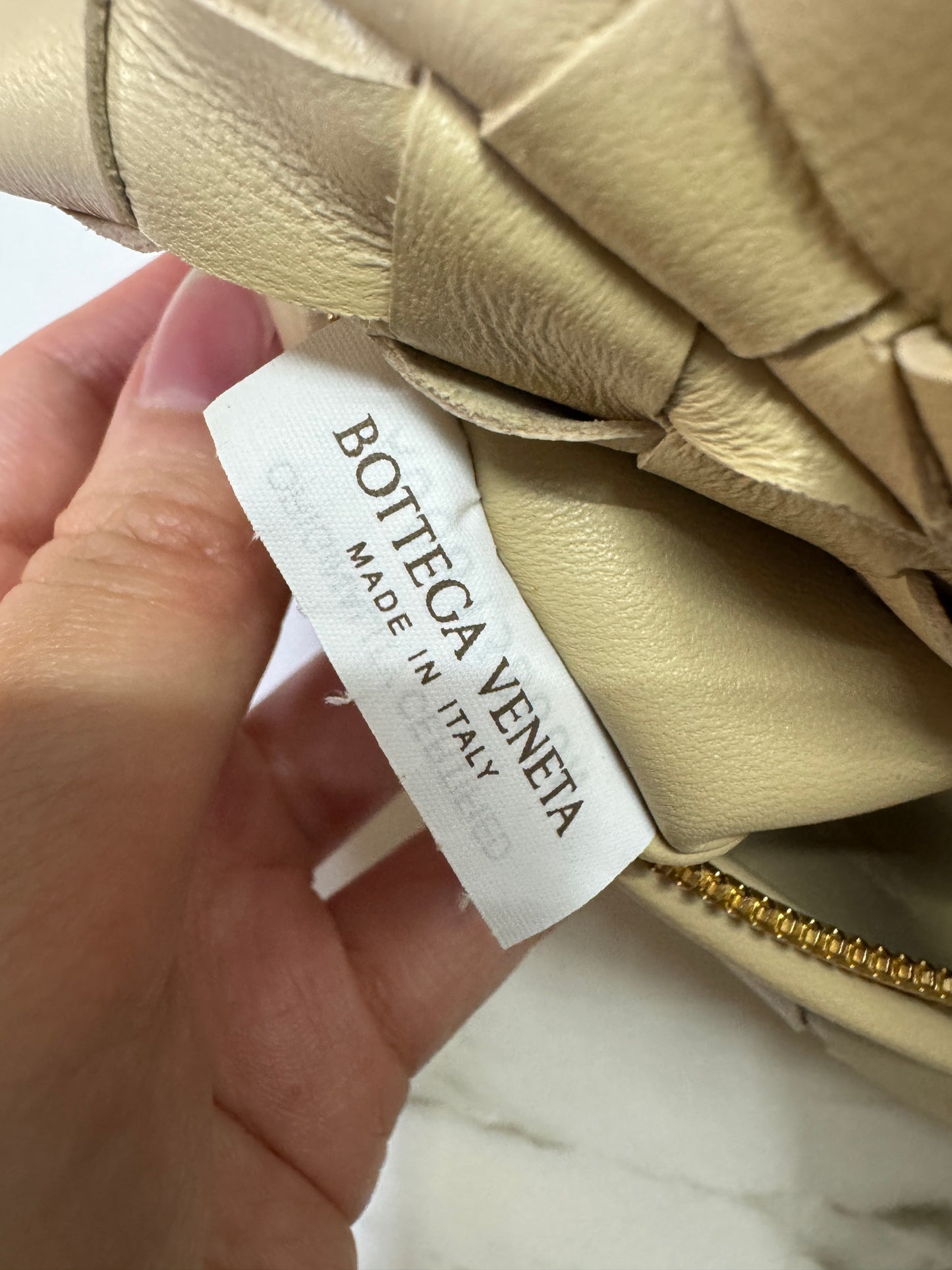 BV Mini Jodie 燕麥色 Porridge