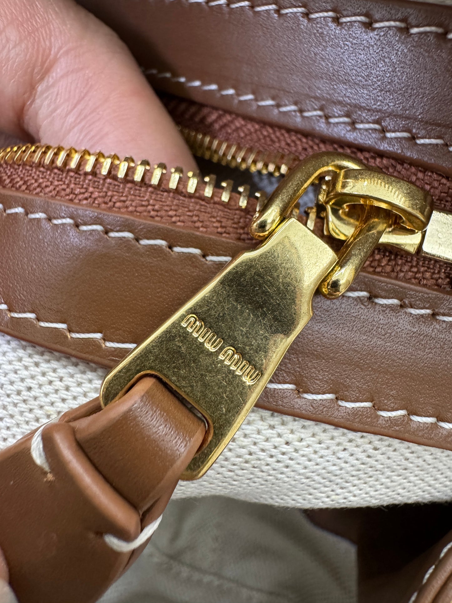 MIU MIU Beau 帆布