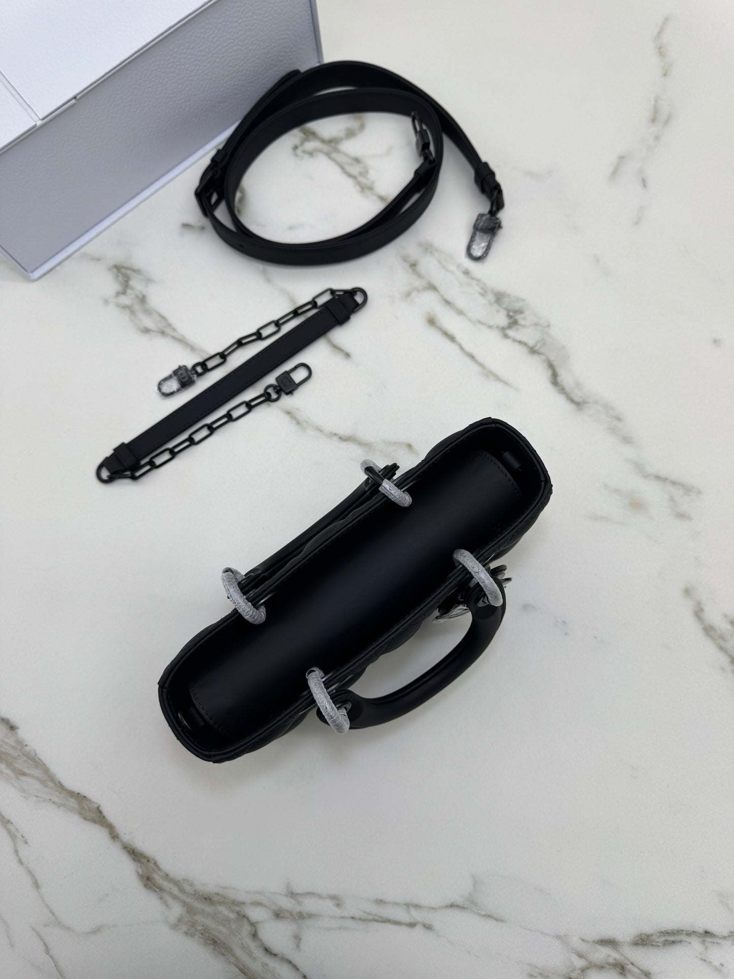 DIOR D-joy Small Matte Black