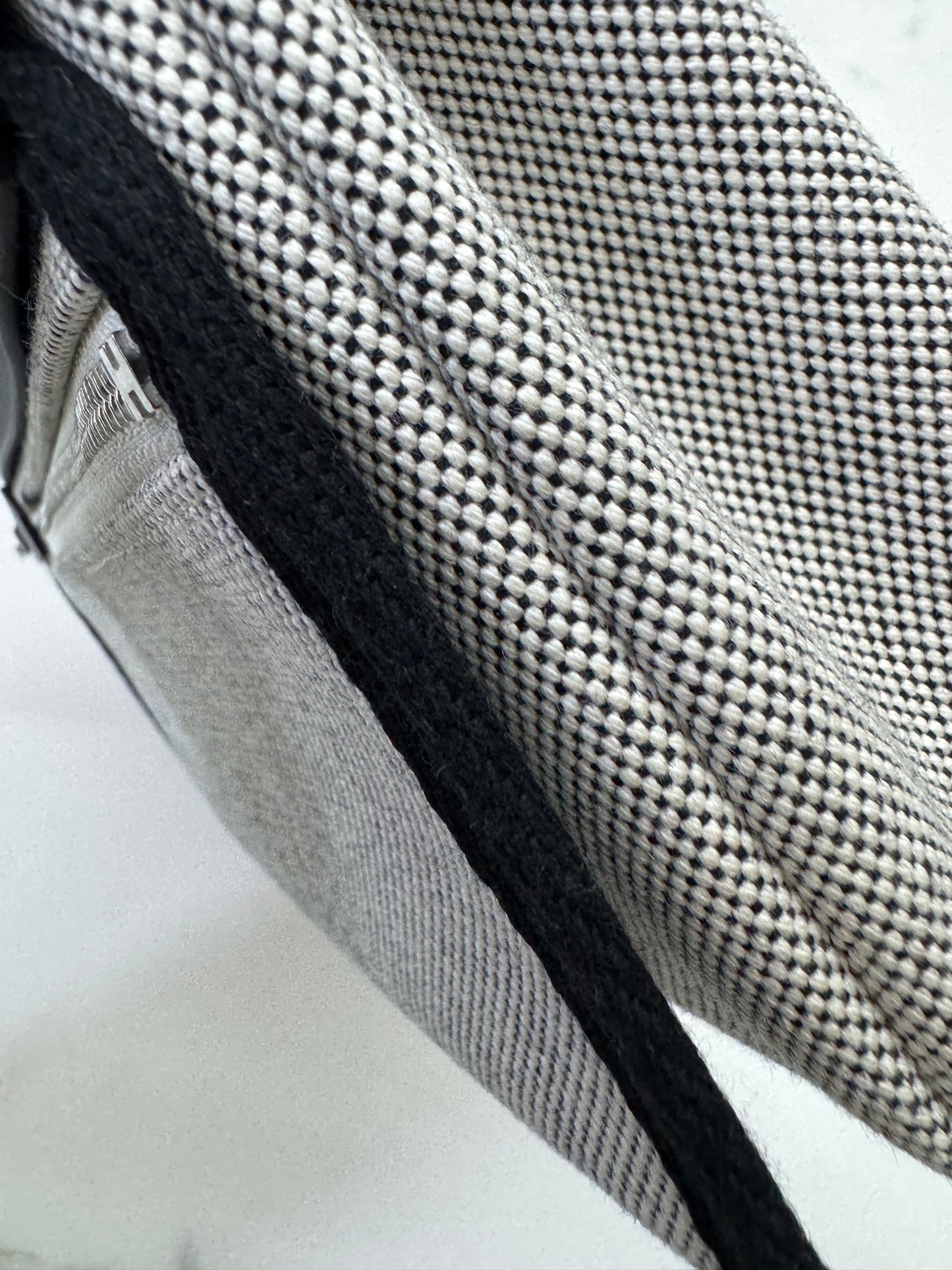 HERMES Mini Herbag 熊貓黑扣