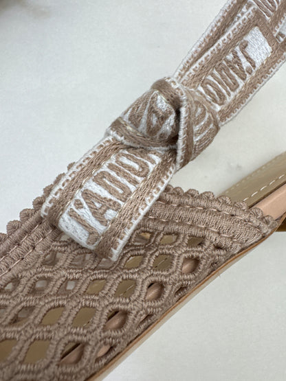 DIOR J’adior Slingback 裸粉鏤空