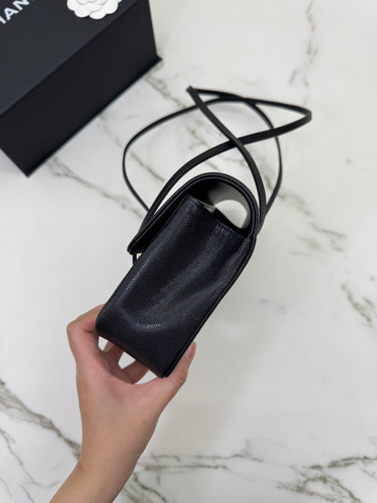 CHANEL Preppy Coco Small Black