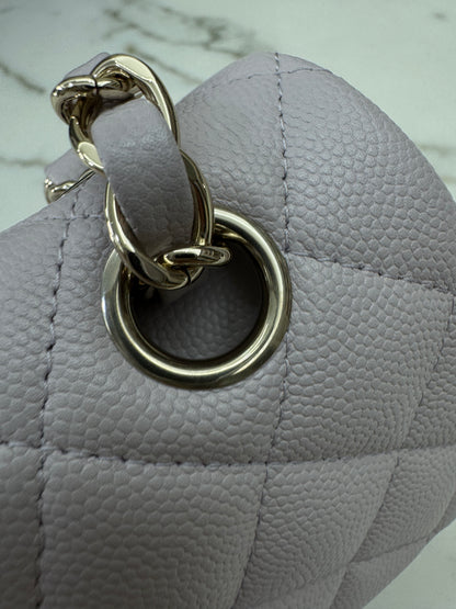 CHANEL CF23 Small 21S Liliac Caviar Calfskin GHW