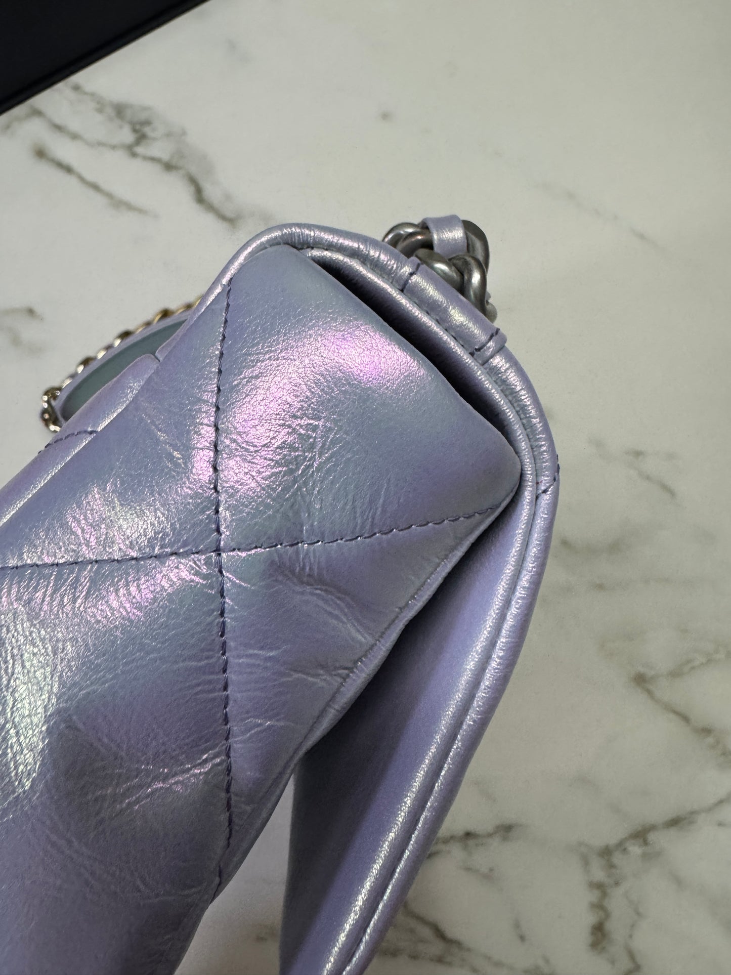 CHANEL 19 Bag Small 22P幻彩紫 小號