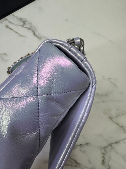 CHANEL 19 Bag Small 22P幻彩紫 小號