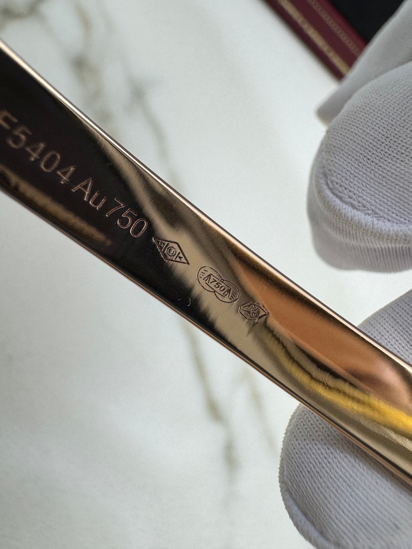 CARTIER Love Bracelet Classic Brushed Rose Gold 磨砂玫瑰金