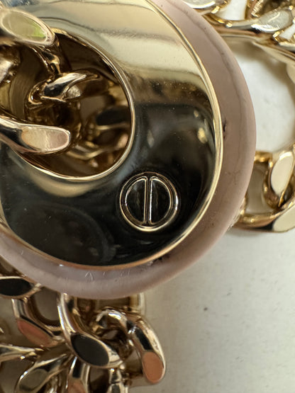 DIOR Lady Mini 三格 漆皮 淡粉 light Pink