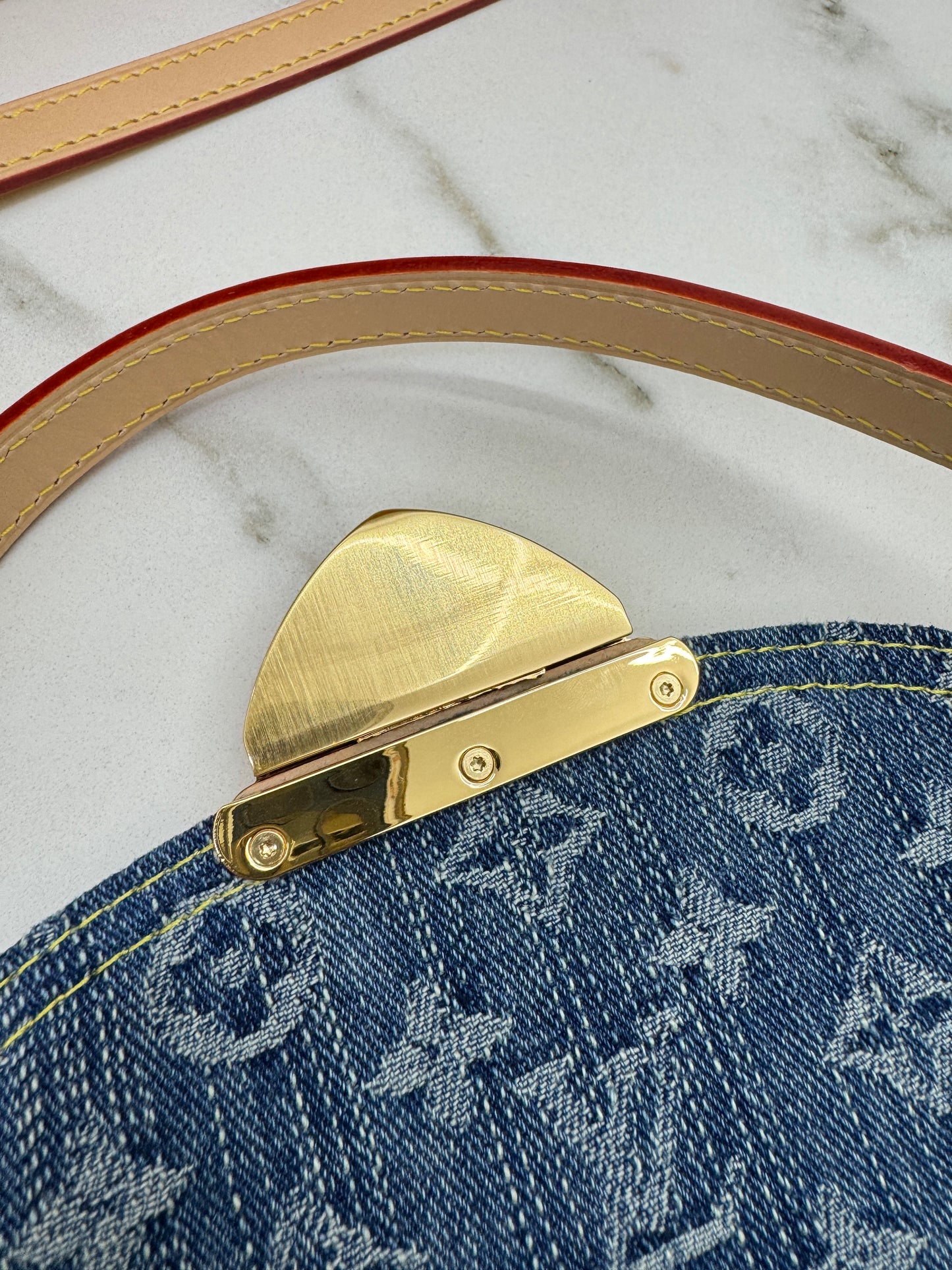 LV X TM Sunset Cherry Denim