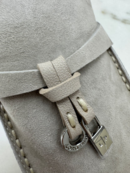 LORO PIANA Summer Walk Loafer 珍珠灰