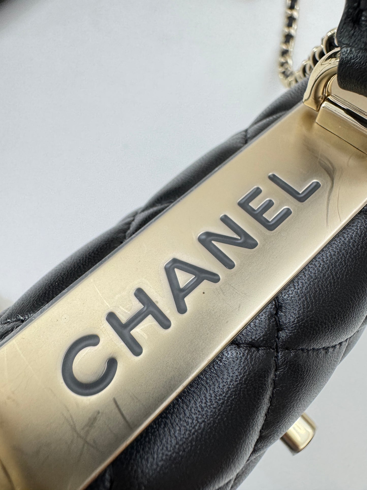 CHANEL Trendy CC 手柄woc wallet on chain