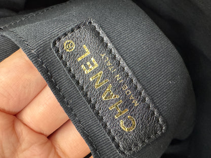 CHANEL 青蛙Duma 荔枝牛皮 Large