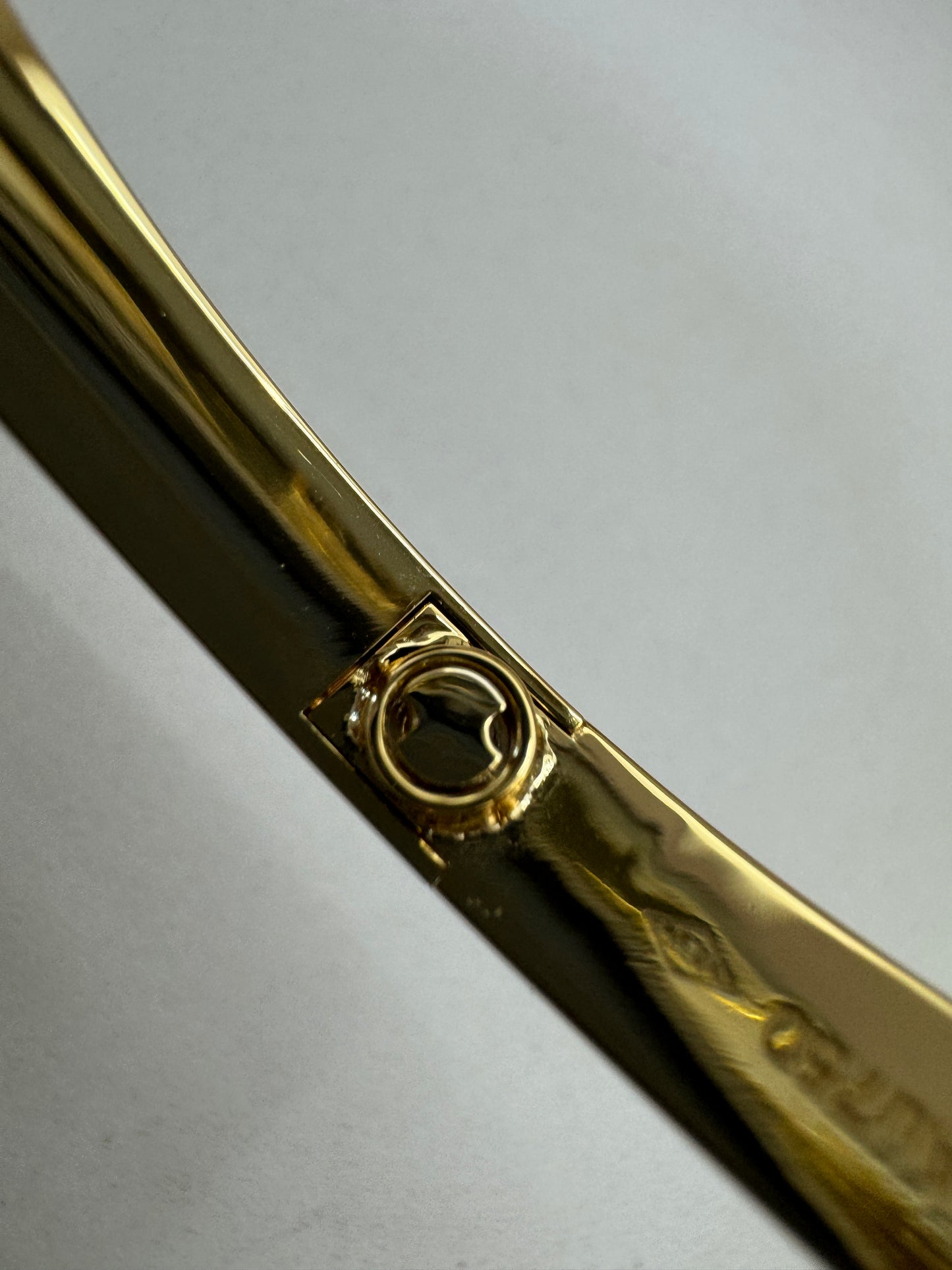 CARTIER Love Bracelet Brushed Gold Color