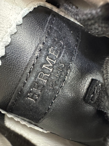 HERMES Bouncing 運動鞋 黑色皮面