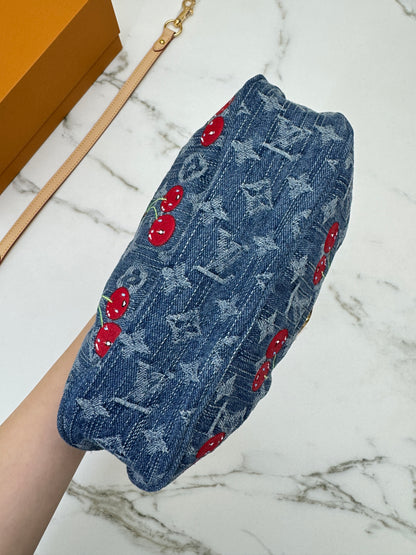 LV X TM Sunset Cherry Denim
